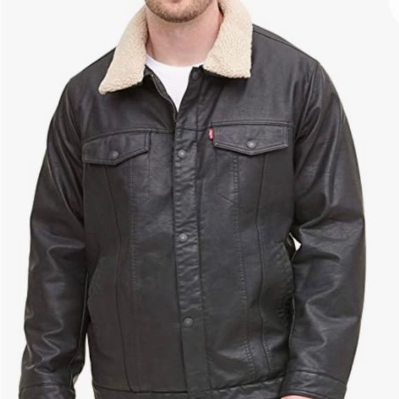 Levi’s Other - Levi’s Black Truckers Jacket Size Small